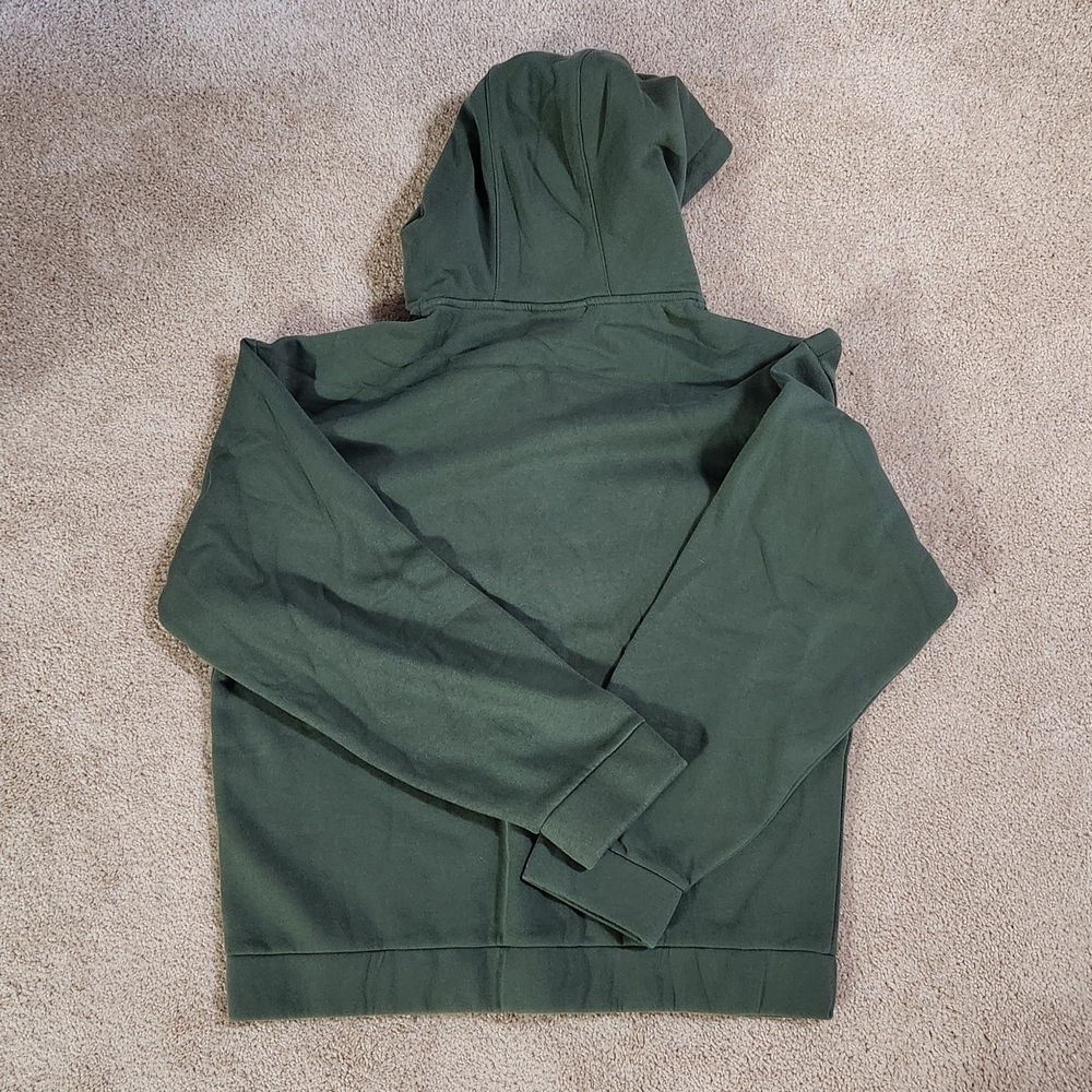 Alphalete Origin Green Zip-Up Hoodie, Medium - Picture 2 of 3